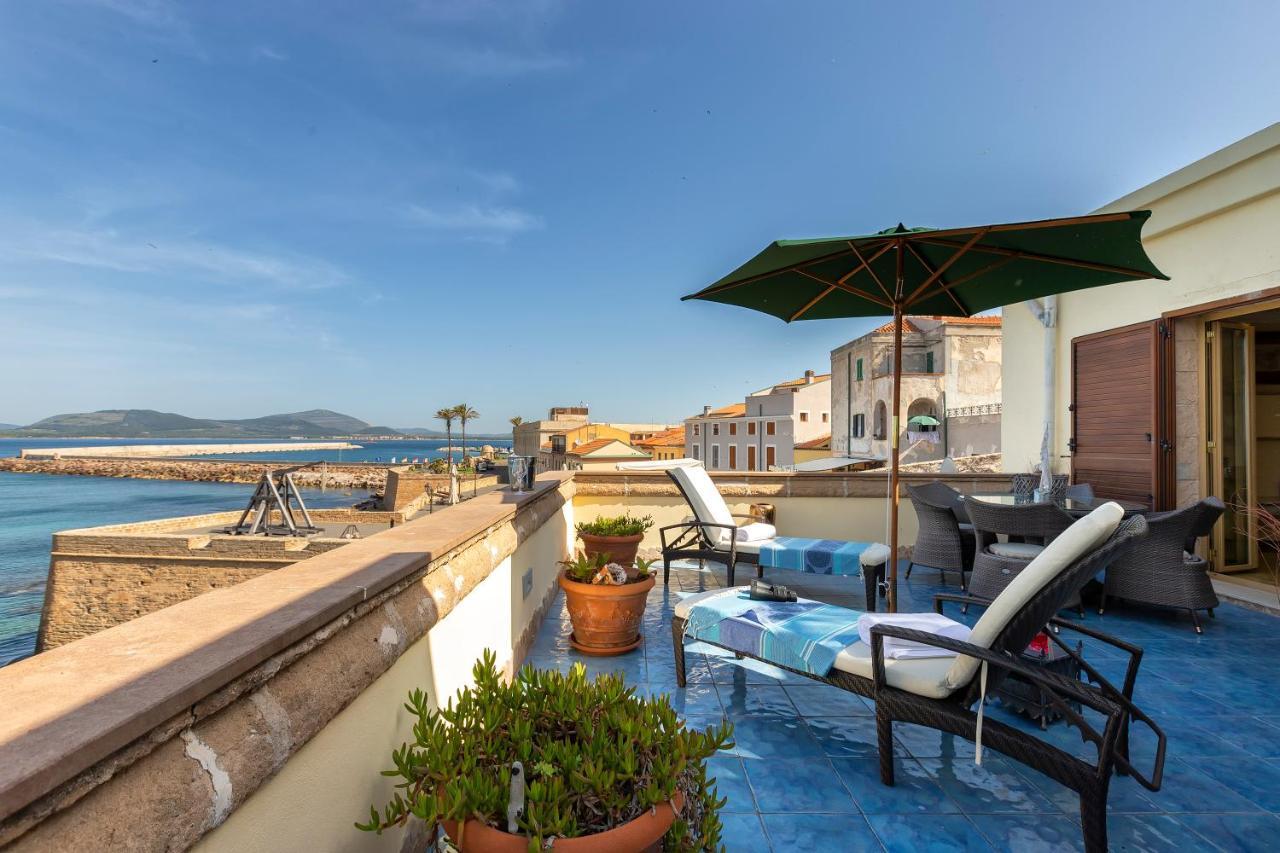 Sardinia Re - Blue Terrace Panoramic Sea View Apartment Alghero